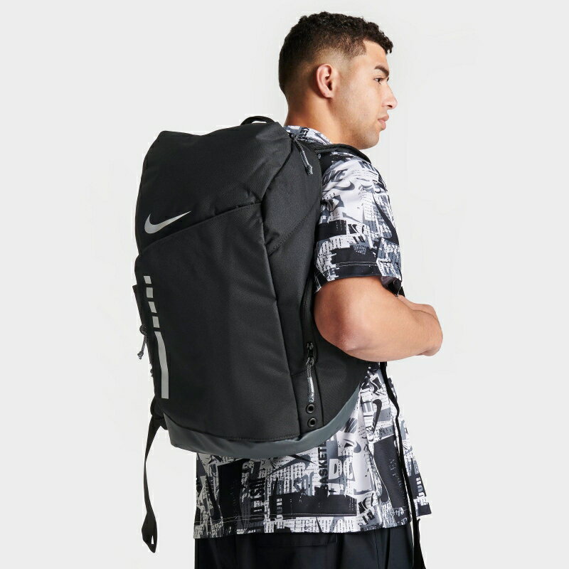 (取寄) ナイキ リュック フープス エリート バックパック 32L スポーツバッグ Nike Hoops Elite Backpack (32L) black/white DX9786_010