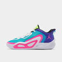 (取寄) ジョーダン リトルキッズ テータム 1 バスケットボール シューズ Little Kids' Jordan Tatum 1 Basketball Shoes lagoon pulse/pink blast/psychic purple FV0173_400