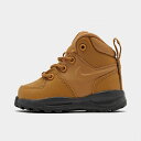 (取寄) ナイキ スニーカー ボーイズ トドラー マノア レザー ブーツ 大きいサイズ Nike Boys' Toddler Manoa Leather Boots wheat/wheat/black BQ5374_700