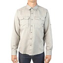 (取寄) マウンテンハードウェア メンズ キャニオン Ls シャツ Mountain Hardwear Mountain Hardwear Men's Canyon LS Shirt Manta Grey