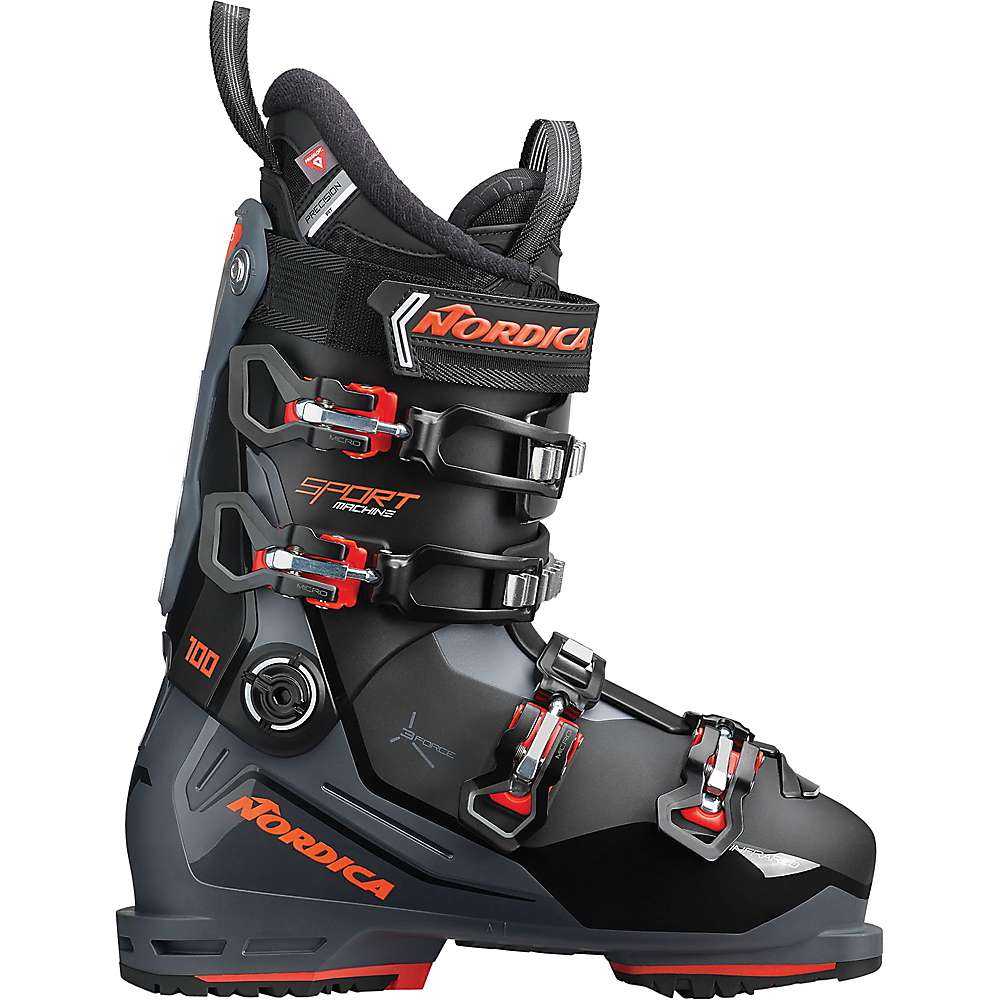 (取寄) ノルディカ メンズ スポーツマシン 3 100 GW スキー ブート Nordica Nordica Men's Sportmachine 3 100 GW Ski Boot Winter 22/23 - Black / Grey / Red