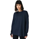 (取寄) スウェッティ ベティ ウィメンズ アフター クラス スプリット スウェットシャツ Sweaty Betty Sweaty Betty Women's After Class Split Sweatshirt Navy Blue