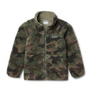 (取寄) コロンビア ボーイズ ウィンター パス プリンテッド シェルパ フル ジップ ジャケット Columbia Columbia Boys' Winter Pass Printed Sherpa Full Zip Jacket Cypress Trad Camo Print