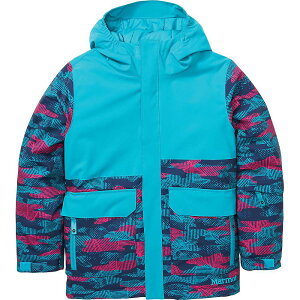 (取寄) マーモット キッズ バーボー ジャケット Marmot Marmot Kids' Barbeau Jacket Enamel Blue / Arctic Navy Haze Camo