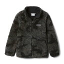 (取寄) コロンビア ボーイズ ウィンター パス プリンテッド シェルパ フル ジップ ジャケット Columbia Columbia Boys' Winter Pass Printed Sherpa Full Zip Jacket Black Trad Camo Print