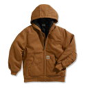 (取寄) カーハート キッズ アクティブ ジャック ジャケット Carhartt Carhartt Kids' Active Jac Jacket Carhartt Brown