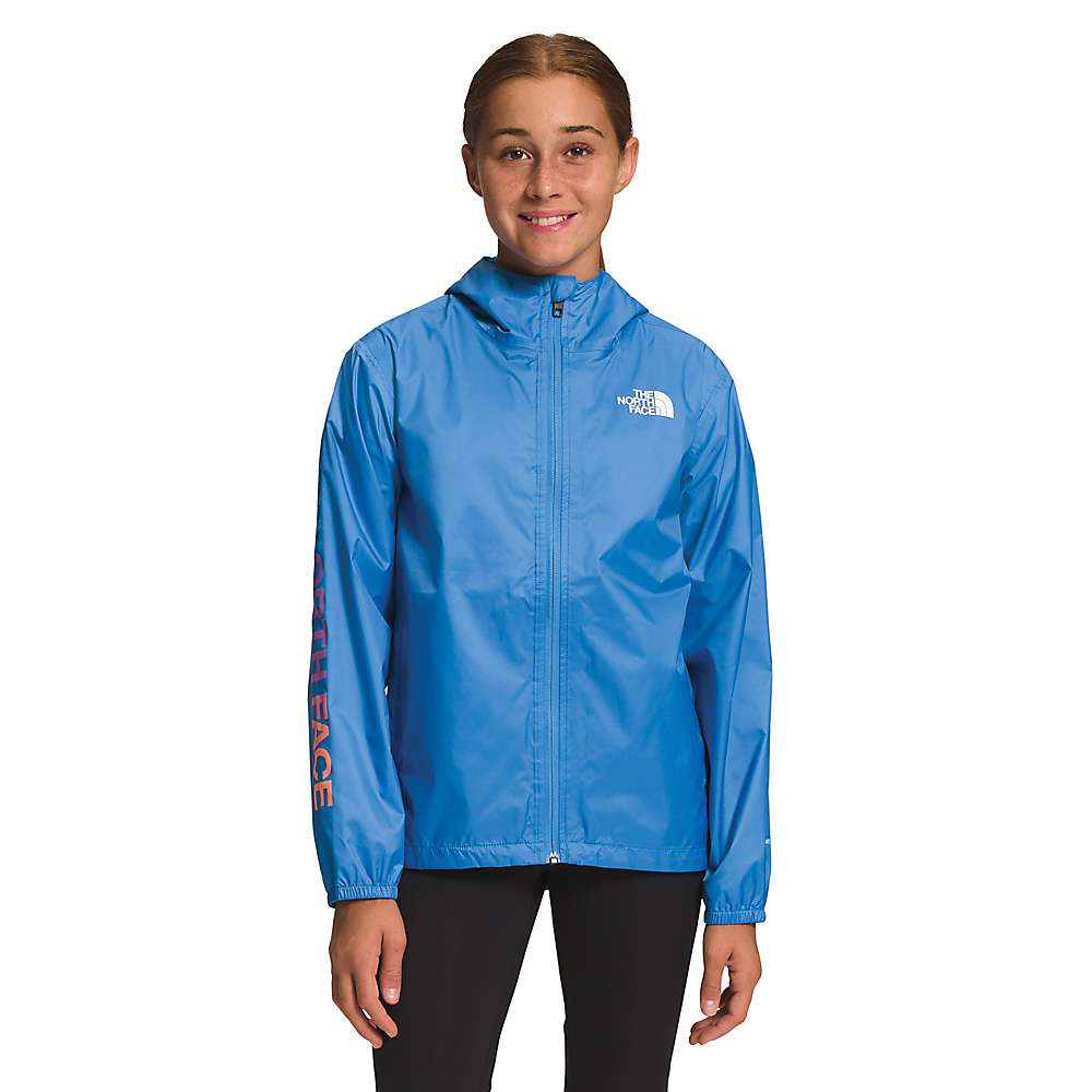 (取寄) ノースフェイス ガールズ ジップライン レイン ジャケット The North Face The North Face Girls' Zipline Rain Jacket Super Sonic Blue