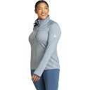 (取寄) エディーバウアー ウィメンズ ハイ ルート グリッド フリース 1/4 ジップ プルオーバー Eddie Bauer First Ascent Eddie Bauer First Ascent Women's High Route Grid Fleece 1/4 Zip Pullover Blue Smoke