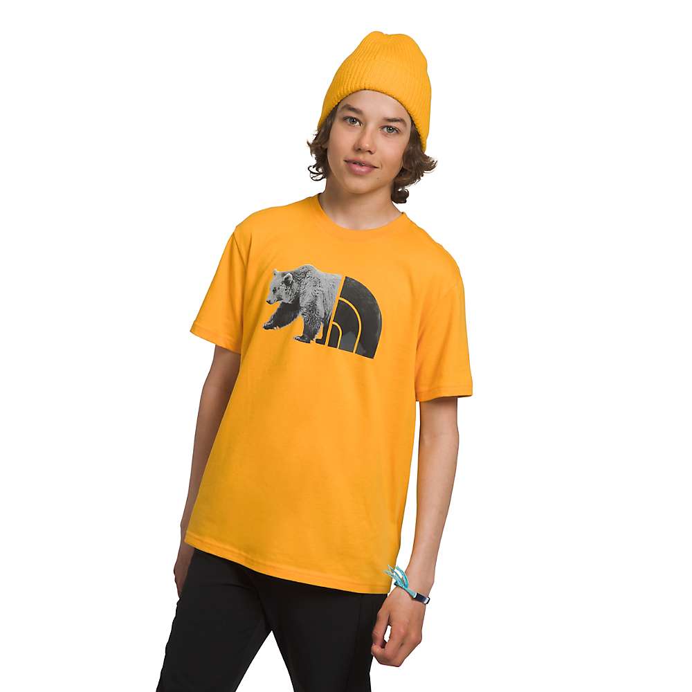 (取寄) ノースフェイス ボーイズ グラフィック Ss ティー The North Face The North Face Boys' Graphic SS Tee Summit Gold