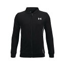 (取寄) アンダーアーマー ボーイズ ペナント 2.0 フル ジップ トップ Under Armour Under Armour Boys' Pennant 2.0 Full Zip Top Black / White / White