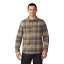 () ޥƥϡɥ  ץå㡼 Ls  Mountain Hardwear Mountain Hardwear Men's Plusher LS Shirt Trail Dust Amsterdam Plaid