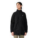 (取寄) マウンテンハードウェア ウィメンズ ハイキャンプ フリース ロング フル ジップ ジャケット Mountain Hardwear Mountain Hardwear Women's Hicamp Fleece Long Full Zip Jacket Black