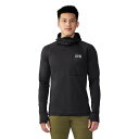 (取寄) マウンテンハードウェア メンズ グレイシャル トレイル フーディ Mountain Hardwear Mountain Hardwear Men's Glacial Trail Hoody Black