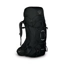 (取寄) オスプレー エーテル 55 パック Osprey Osprey Aether 55 Pack Black