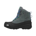 (取寄) ノースフェイス ブーツ ユース チルカット V レース ウォータープルーフ ブーツ The North Face The North Face Youth Chilkat V Lace Waterproof Boots Vanadis Grey / TNF Black