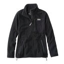 (取寄) エルエルビーン ウィメンズ ウィンドプルーフ グリッド フリース ジャケット L.L.Bean L.L.Bean Women's Windproof Grid Fleece Jacket Black