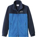 (取寄) コロンビア ユース ボーイズ スティーンズ MT リ フリース ジャケット Columbia Columbia Youth Boys' Steens MT II Fleece Jacket Bright Indigo / Collegiate Navy