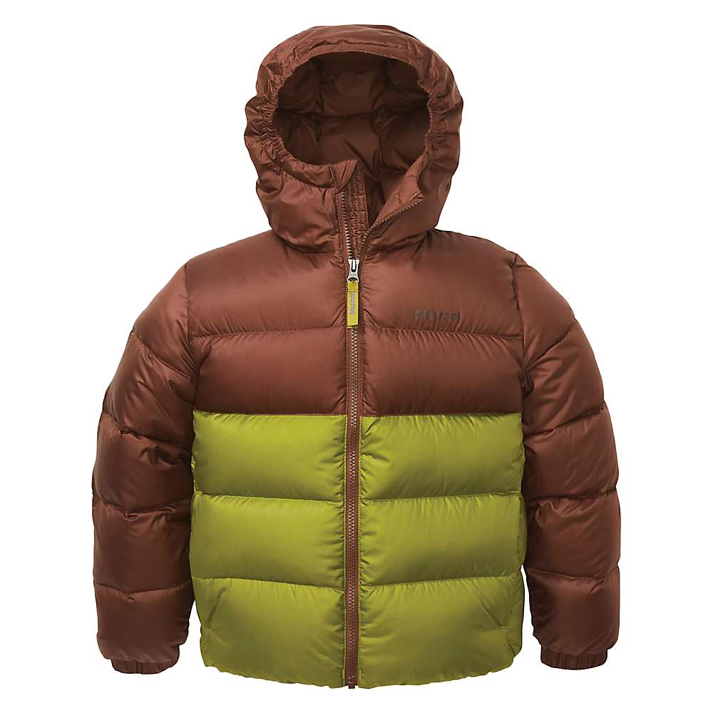 (取寄) マーモット キッズ ガイズ ダウン フーディ Marmot Marmot Kids' Guides Down Hoody Pinecone / Cilantro