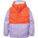 (取寄) マーモット キッズ プレシップ エコ ジャケット Marmot Marmot Kids' PreCip Eco Jacket Red Sun / Paisley Purple