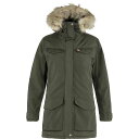 (取寄) フェールラーベン ウィメンズ ヌーク パーカー Fjallraven Fjallraven Women's Nuuk Parka Deep Forest