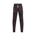 (取寄) アンダーアーマー ボーイズ ペナント 2.0 ノベルティ パンツ Under Armour Boys' Pennant 2.0 Novelty Pant Black / Stadium Red / White