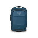 (取寄) オスプレー オゾン 40L 2 ホイール キャリー オン パック Osprey Osprey Ozone 40L 2 Wheel Carry On Pack Coastal Blue