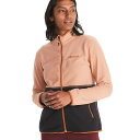 (取寄) マーモット ウィメンズ ロックリン フル ジップ ジャケット Marmot Marmot Women's Rocklin Full Zip Jacket Rose Gold / Black