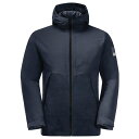 (取寄) ジャック ウルフスキン メンズ テンペルホーフ ジャケット Jack Wolfskin Jack Wolfskin Men's Tempelhof Jacket Night Blue