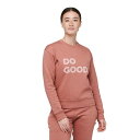 (取寄) コトパクシ ウィメンズ ドゥ グッド クルー スウェットシャツ Cotopaxi Cotopaxi Women's Do Good Crew Sweatshirt Earthen