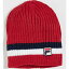 (取寄)FILA Rib Knit Striped Beanie フィラ リブ ニット ストライプド ビーニー CredWhtNavy