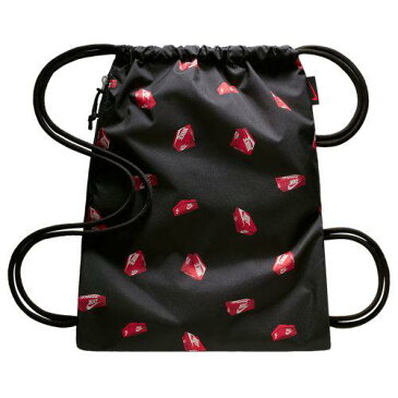 (取寄)ナイキ メンズ ナップサック ヘリテージ GFX 3 ジムサック Nike Heritage GFX 3 Gymsack Black Habanero Red