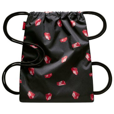 (取寄)ナイキ メンズ ナップサック ヘリテージ GFX 3 ジムサック Nike Heritage GFX 3 Gymsack Black Habanero Red