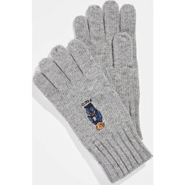 (取寄)ポロ ラルフローレン ジーン ジャケット セーター ベアー グローブ Polo Ralph Lauren Jean Jacket Sweater Bear Gloves AndoverHeather
