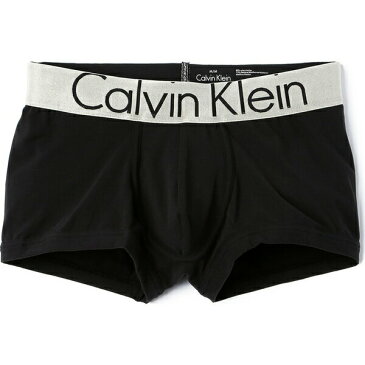 (取寄)カルバンクライン アンダーウェア メンズ スティール ミクロ ロウ ライズ トランクス Calvin Klein Underwear Men's Steel Micro Low Rise Trunks Black