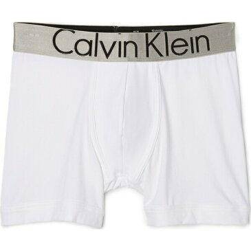 (取寄)カルバンクライン アンダーウェア メンズ スティール ミクロ ボクサー ブリーフ Calvin Klein Underwear Men's Steel Micro Boxer Briefs White
