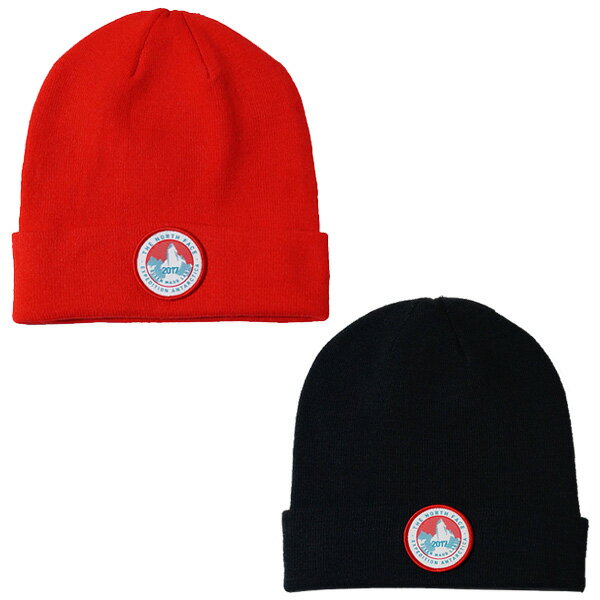 ノースフェイス ニットキャップ 限定エクスペディション ドックワーカー ビーニー ニット帽 黒 赤 The North Face Expedition Dock Worker Beanie