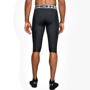 【クーポンで最大2000円OFF】(取寄)アンダーアーマー メンズ ベースライン ニー タイツ Underarmour Men's Baseline Knee Tights Black White