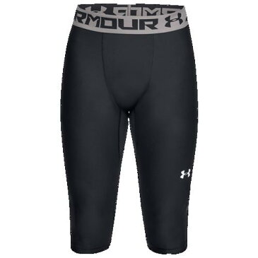 (取寄)アンダーアーマー メンズ ベースライン ニー タイツ Underarmour Men's Baseline Knee Tights Black White