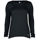 (取寄)アンダーアーマー レディース アーマー ロングスリーブ Underarmour Women's Armour Longsleeve Black Metallic Silver