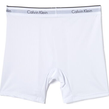 (取寄)カルバンクライン アンダーウェア マイクロファイバー ボクサー ブリーフ Calvin Klein Underwear Microfiber Boxer Briefs White