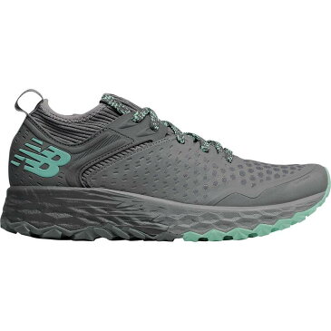 (取寄)ニューバランス レディース フレッシュ フォーム イエロ v4トレイル ランニングシューズ New Balance Women Fresh Foam Hierro v4 Trail Running Shoe Lead/Gunmetal