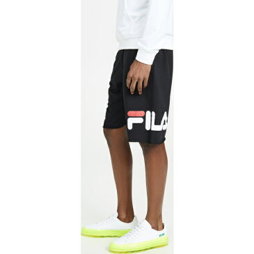 (取寄)フィラ ジョージ ロゴ スウェットショーツ FILA George Logo Sweatshorts Black