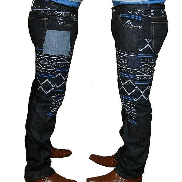 earthly chord Denim Rag Pants Boot Cut #EC0223 アースリーコード デニム ラグジーンズ ブーツカット 送料無料