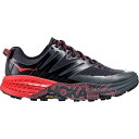 (取寄)ホカ オネ オネ レディース スピードゴート 3トレイル ランニングシューズ HOKA ONE ONE Women Speedgoat 3 Trail Running Shoe Dark Shadow/Poppy Red