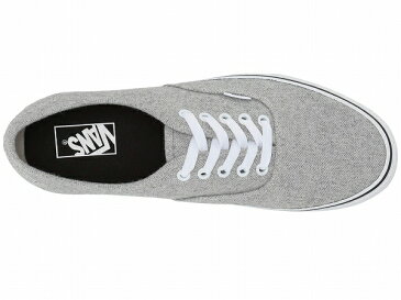 (取寄)Vans(バンズ) スニーカー オーセンティック ユニセックス メンズ レディース Vans Unisex Authentic | (Herringbone) White Asparagus/True White