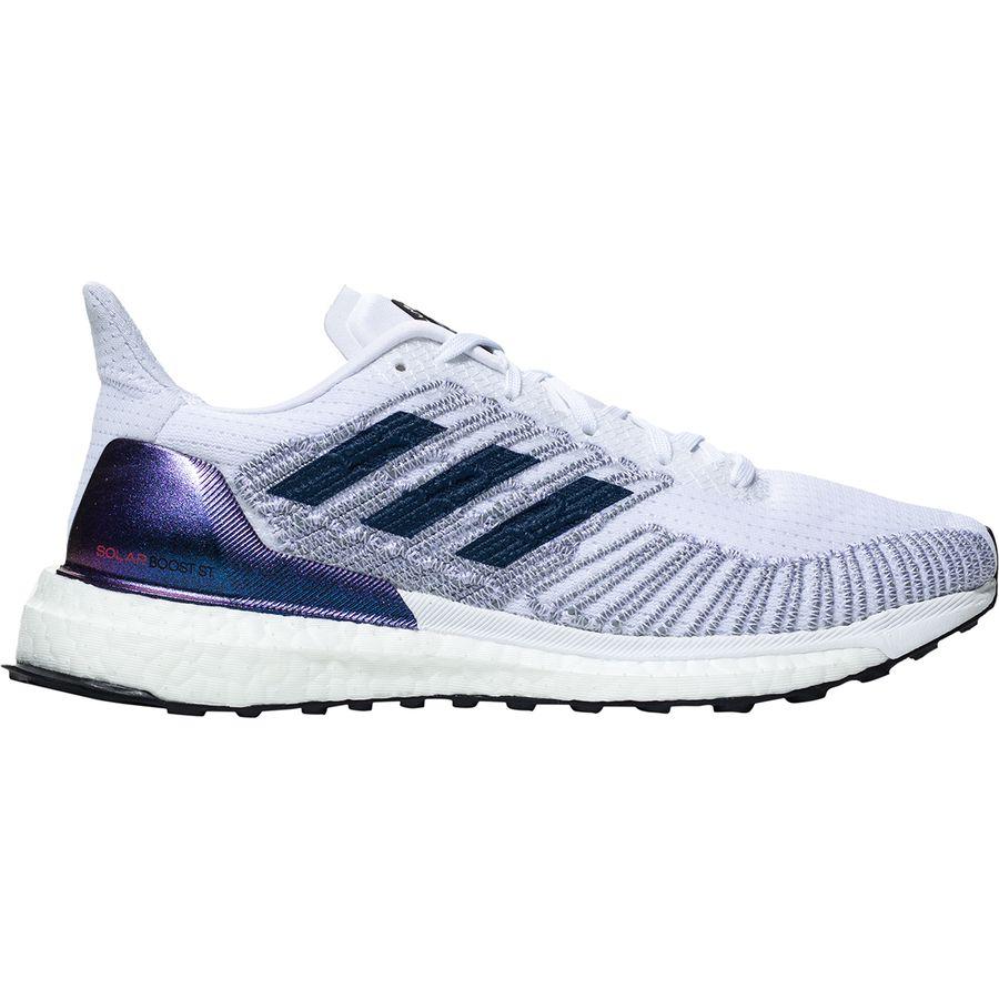 (取寄)アディダス レディース ソーラー ブースト St 19 ランニング シューズ Adidas Women Solar Boost ST 19 Running Shoe Running Shoes White/Silver Metallic/Solar Red