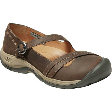 (取寄)キーン レディース プレシディオ 2 クロス ストラップ シューズ KEEN Women Presidio II Cross Strap Shoe Dark Earth/Cornstalk
