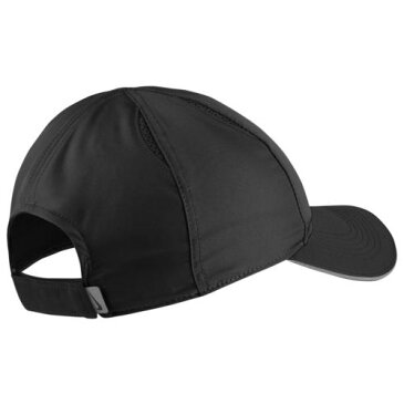 (取寄)ナイキ メンズ ドライフィット フェザーライト キャップ Nike Men's Dri-FIT Featherlight Cap Black Reflective Silver