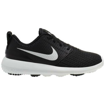 (取寄)ナイキ レディース ローシ G ゴルフシューズ Nike Women's Roshe G Golf Shoes Black Metallic White 送料無料