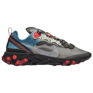 (取寄)ナイキ メンズ リアクト エレメント 87 Nike Men's React Element 87 Black Cool Grey Blue Chill